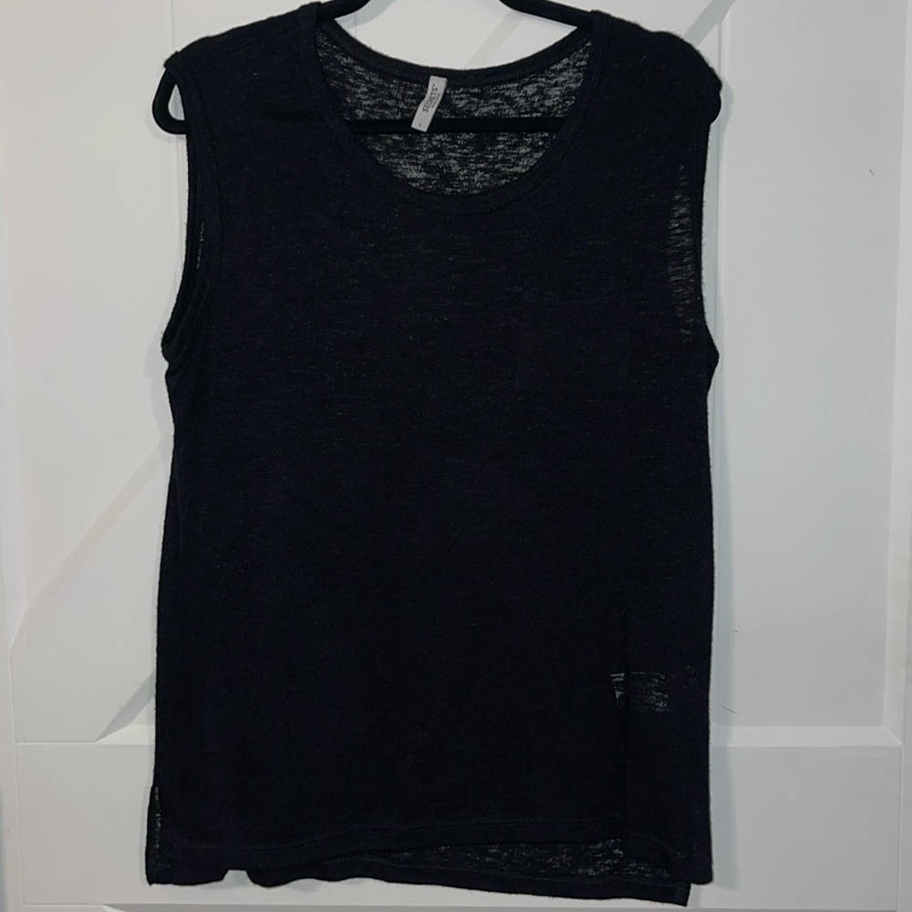 Women’s black knit Tank Top